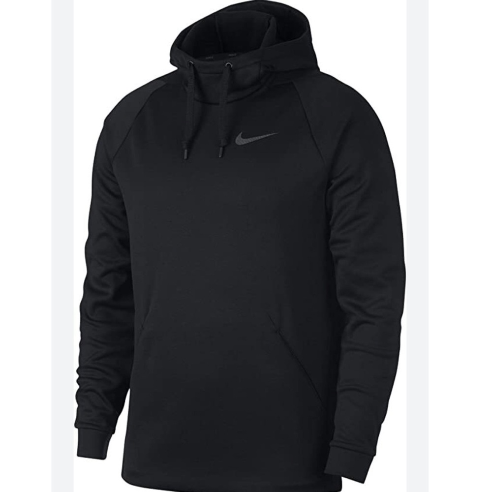 Nike Men's Charcoal Black Hoodie